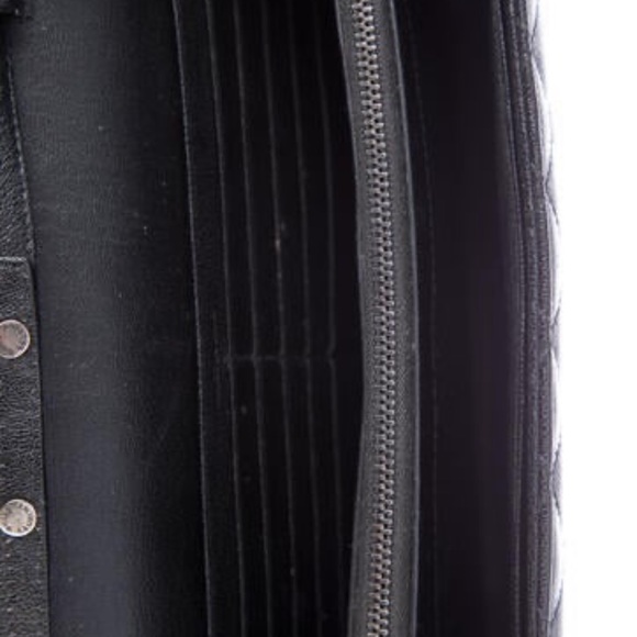 YSL Trinquilt Monogram Envelope Chain Wallet - Picture 3 of 6